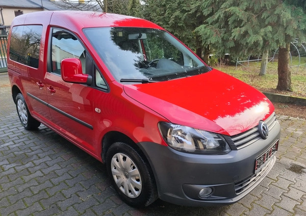 Volkswagen Caddy cena 29900 przebieg: 105000, rok produkcji 2011 z Sosnowiec małe 121